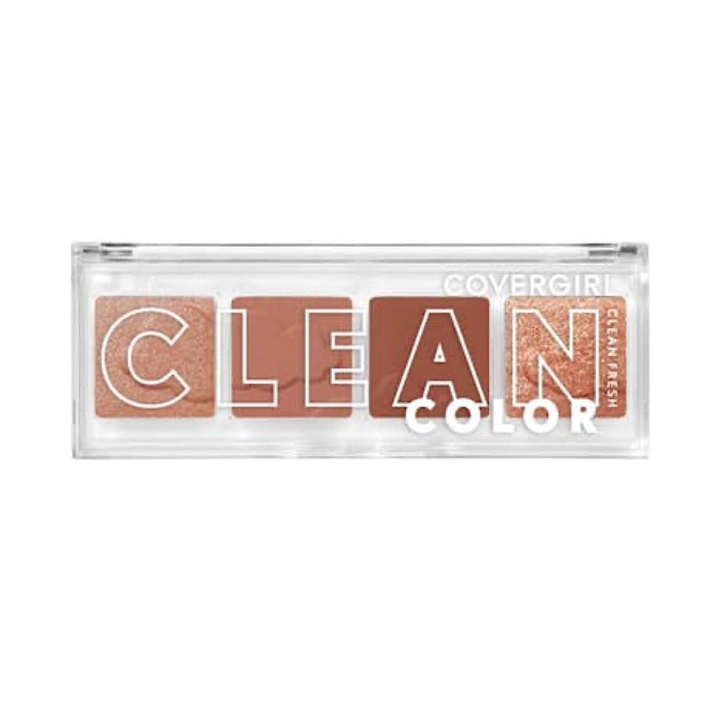 NEW COVERGIRL 222 Clean Color Shimmer Eyeshadow Palette – 222 Dreamy Pink